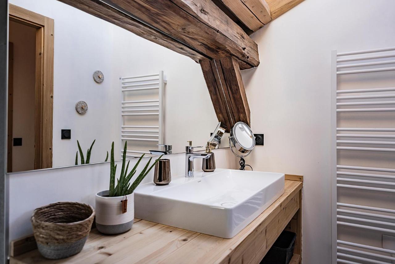 Spacieux Duplex Avec Vue La Clusaz Exterior foto